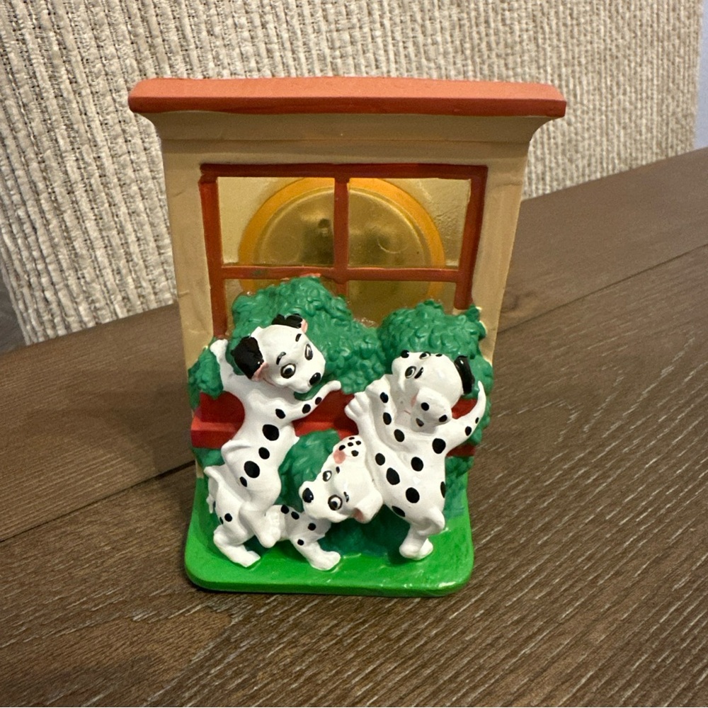 Vintage 90s Disney 101 Dalmatians Night Light‎ Soft Vinyl - Works!